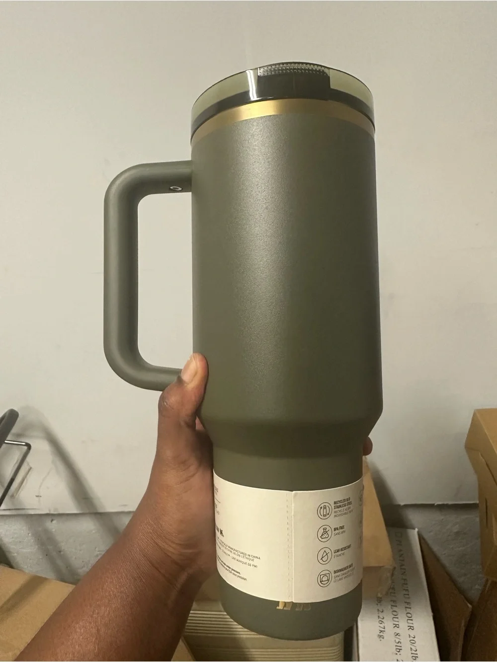 Stanley Cypress Olive Green 40oz Quencher